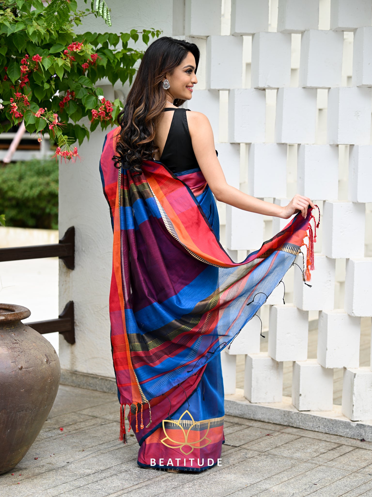 Haytee Taal 8025 Series Exclusive Collection Of Designer Festival Wear Handloom  Cotton Silk Saree - The Ethnic World