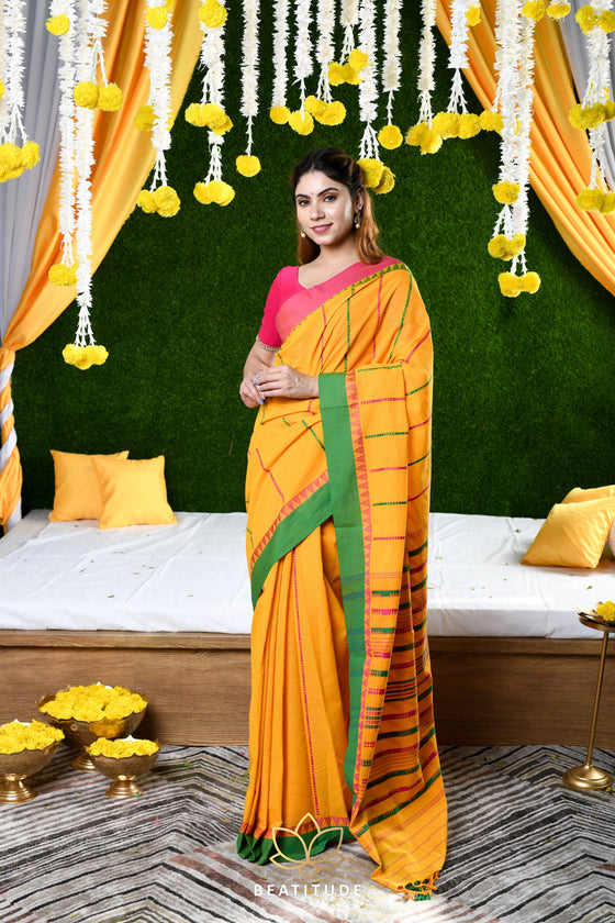 Exquisite Orange kanjivaram Silk Saree With Blouse, Kanjivaram Saree,  कांचीपुरम साड़ीज - Bhakti Silk Mills, Surat | ID: 2850501953297