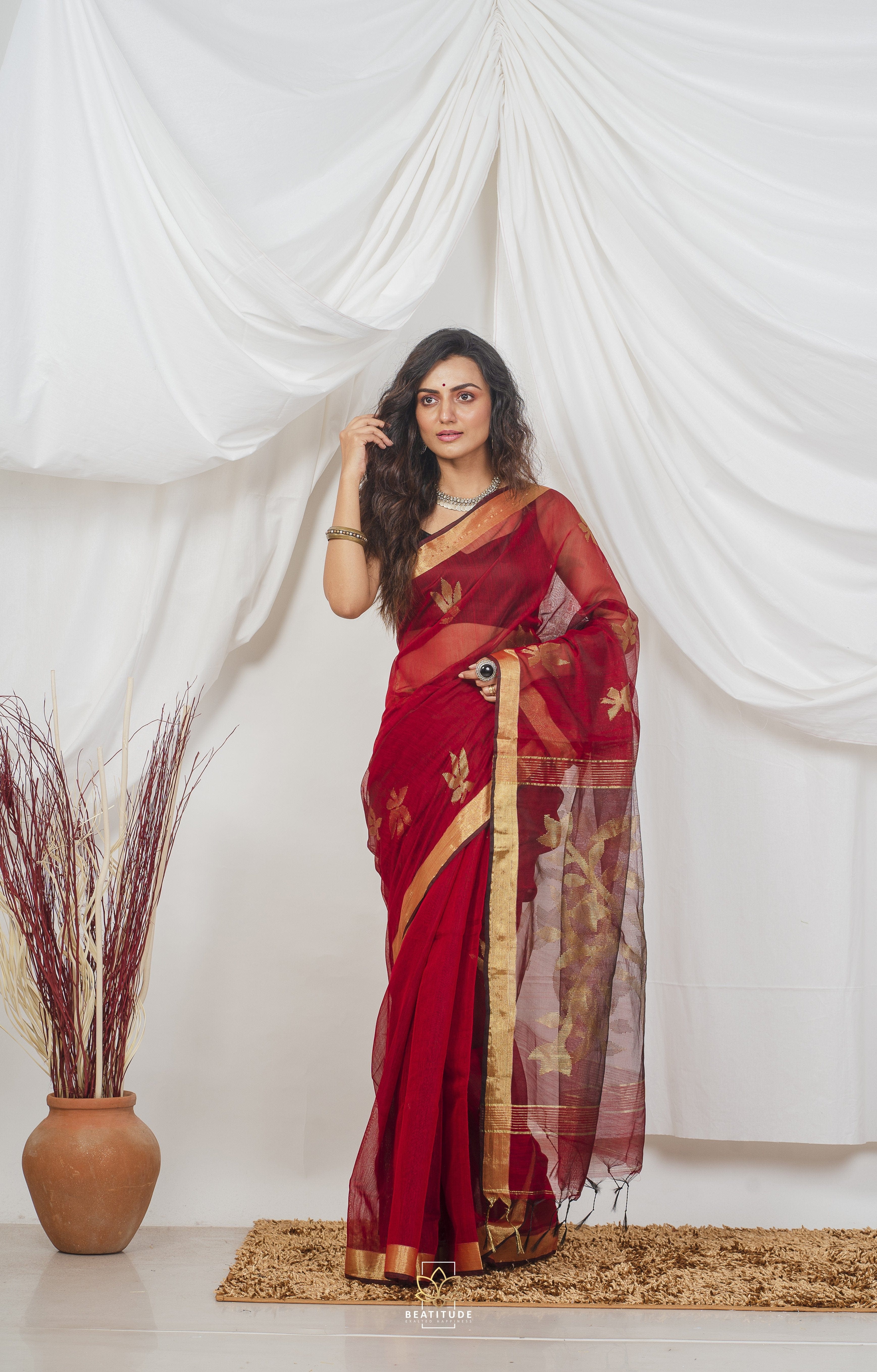 banarasi silk soft saree