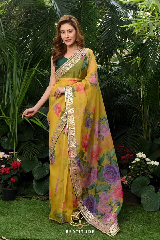 Buy Printed & Floral Saree Online In India At Best Price